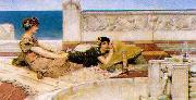 Alma Tadema Love's Votaries USA oil painting artist